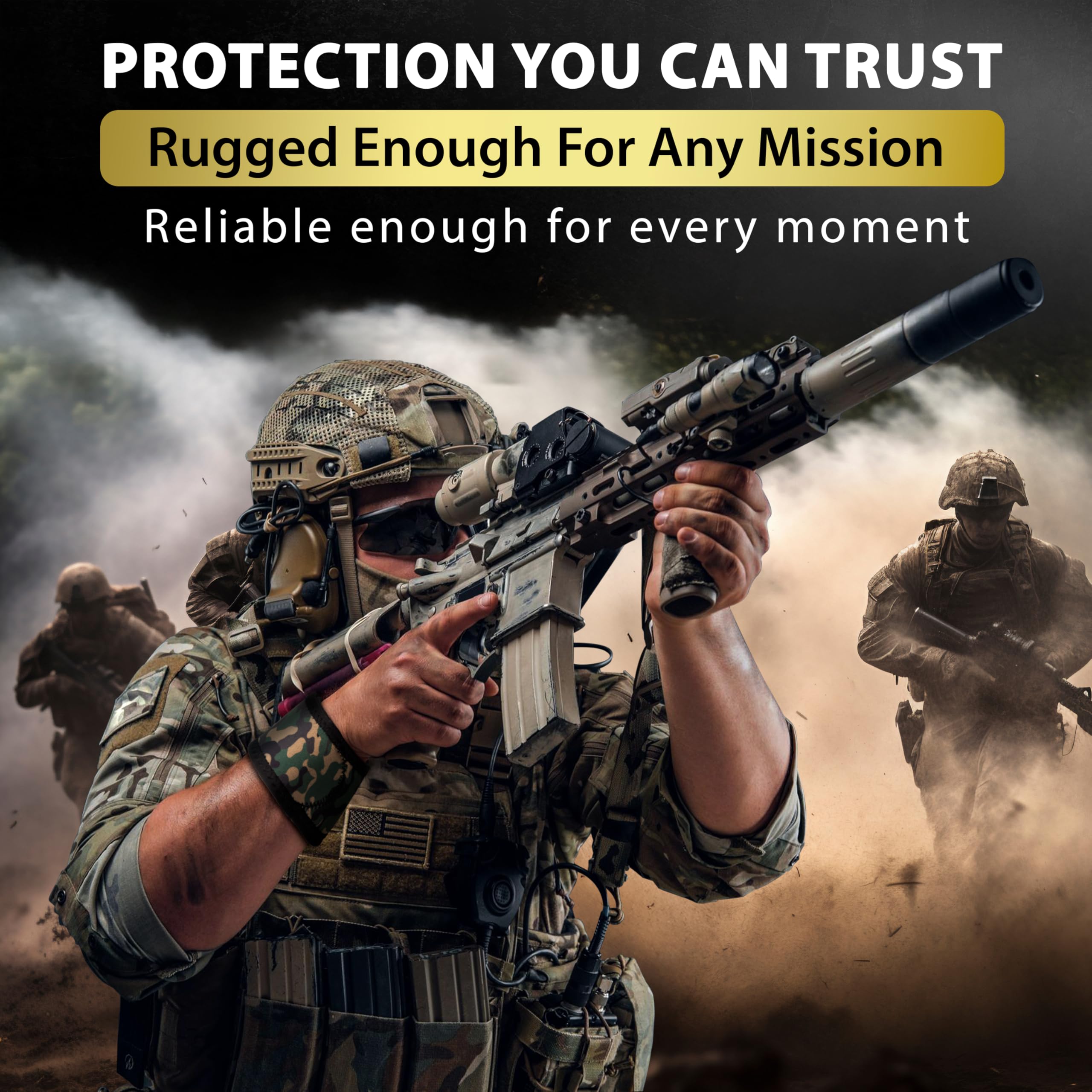 Sansolid Protective Smart Watch Cover Band - One Size Wristwatch & Smart Watch Protector Screen & Band Universally Compatible Wi